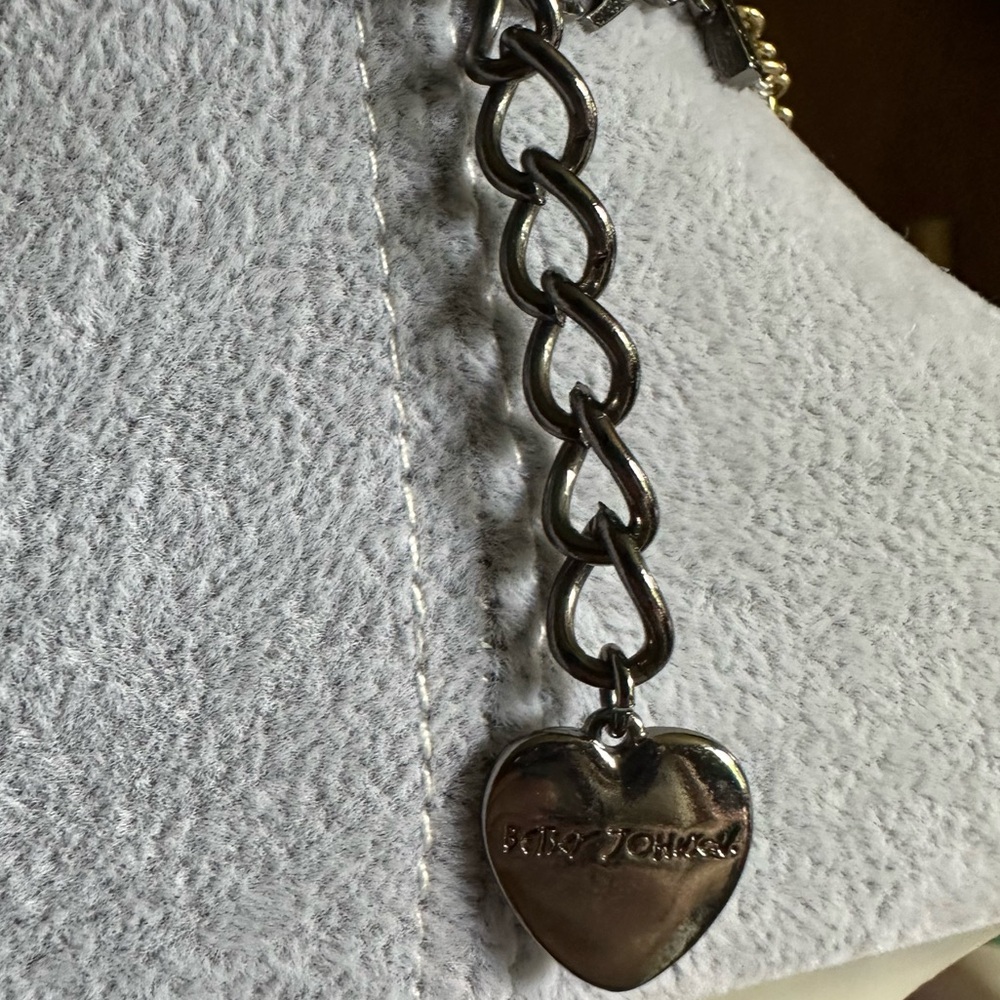 Betsey Johnson • Rare Ski Bunny Layered Mixed Metal Necklace - Picture 9 of 17